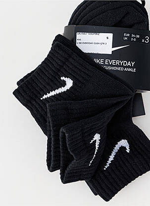 Șosete formă șosete scurte negru NIKE bărbat