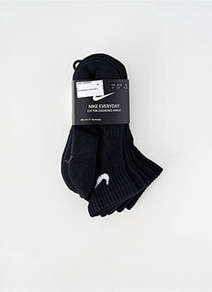 Șosete formă șosete scurte negru NIKE bărbat