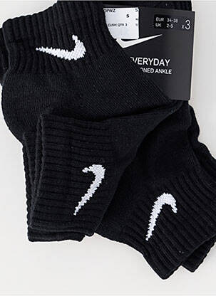 Șosete formă șosete scurte negru NIKE bărbat