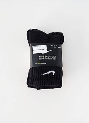 Șosete formă șosete înalte negru NIKE femeie