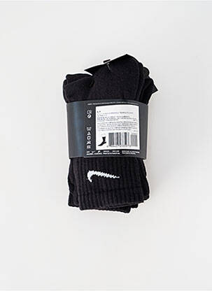 Șosete formă șosete înalte negru NIKE femeie