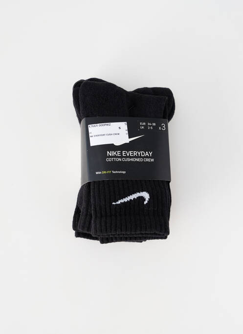 Șosete formă șosete înalte negru NIKE femme