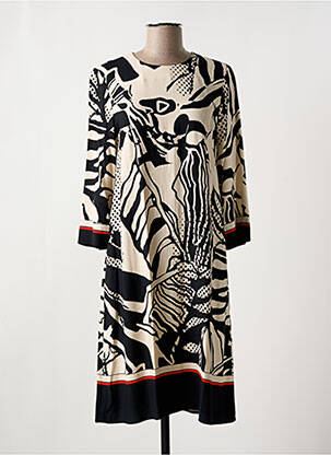 Rochie midi bej FABER femeie