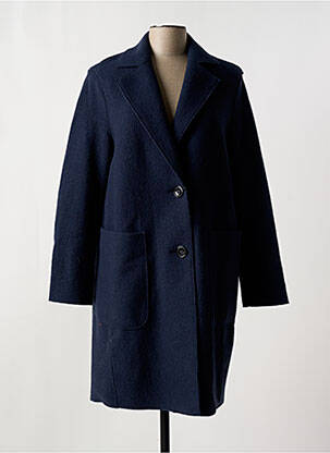 Palton lung albastru LUISA CERANO femeie