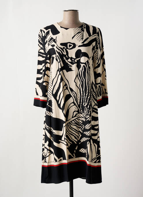 Rochie midi bej FABER femeie