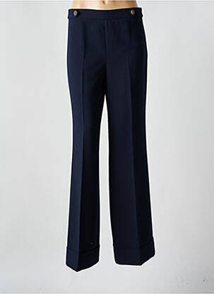Pantalon drept elasticitate mărime normală albastru TWINSET femeie