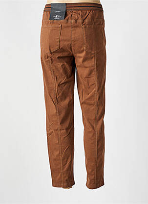 Pantalon slim talie elastică mărime normală maro LUISA CERANO femeie