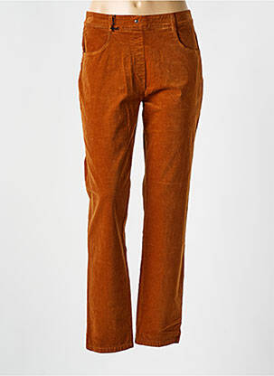 Pantalon drept maro EAST DRIVE femeie