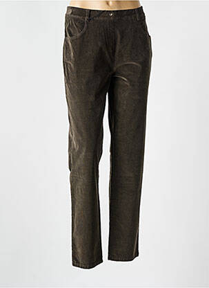 Pantalon drept verde EAST DRIVE femeie