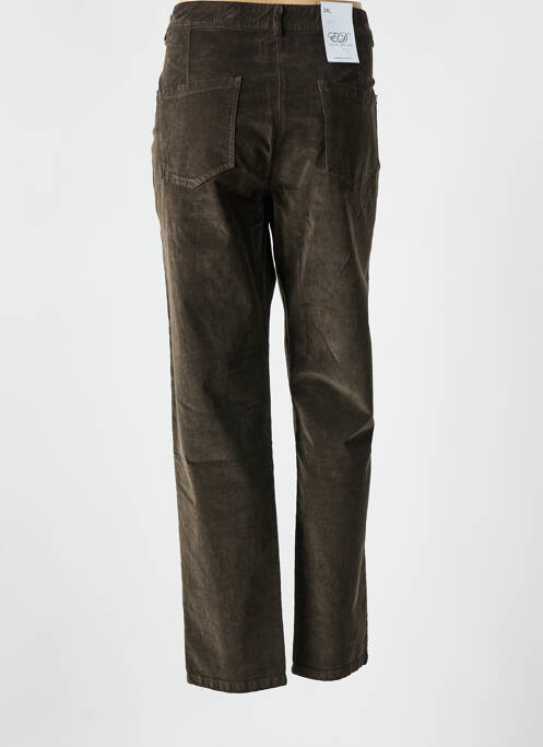 Pantalon drept verde EAST DRIVE femeie