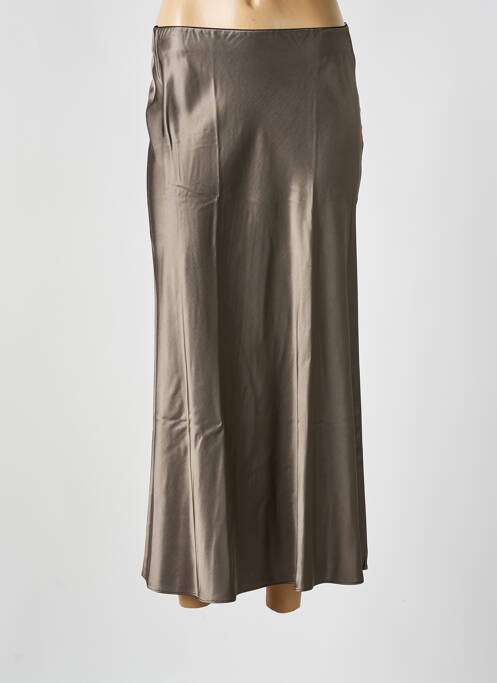 Fustă lungă maro LUISA CERANO femeie