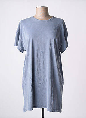 Tunică mâneci scurte albastru AMERICAN VINTAGE femeie