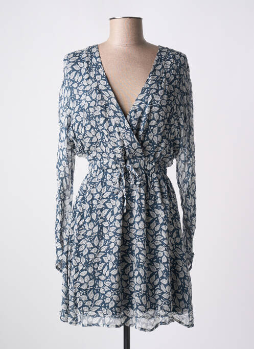 Rochie scurtă albastru AMERICAN VINTAGE femeie