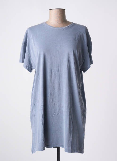 Tunică mâneci scurte albastru AMERICAN VINTAGE femeie