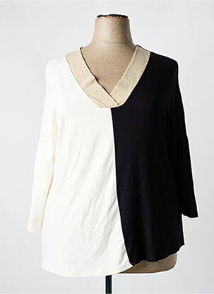 Tricou mâneci 3/4 mâneci 3/4 bej KITANA femeie