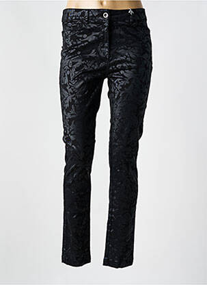 Pantalon slim elasticitate mărime normală negru 7 SEASONS femeie