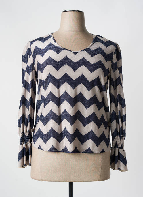 Top albastru KITANA femeie