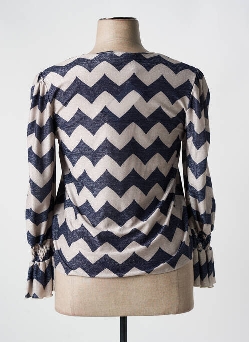 Top albastru KITANA femeie