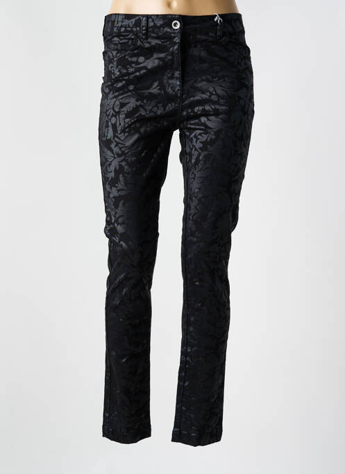 Pantalon slim negru 7 SEASONS femeie