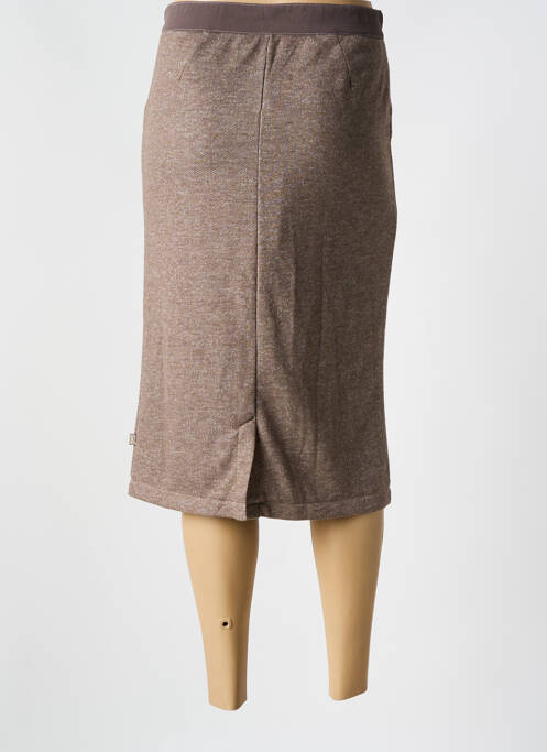 Fustă midi maro LOLA ESPELETA femeie