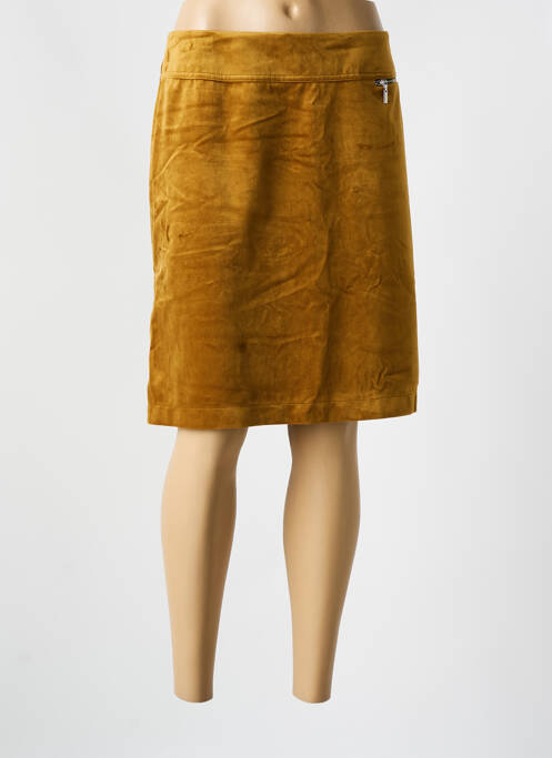 Fustă midi galben CHRISTINE LAURE femeie