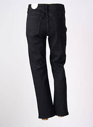 Pantalon 7/8 închidere cu fermoar sub clapetă cu nasturi negru ORAIJE femeie