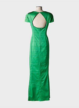 Rochie lungă mâneci scurte mâneci scurte verde SONJA KIEFER femeie
