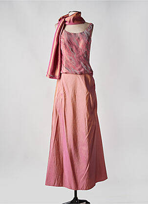 Set fustă roz MIRALINA femeie