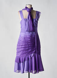 Rochie midi fără mâneci fără mâneci violet CREATIF PARIS femeie