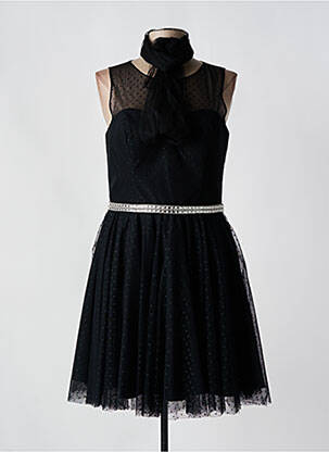 Rochie midi fără mâneci fără mâneci negru FASHION NEW YORK femeie