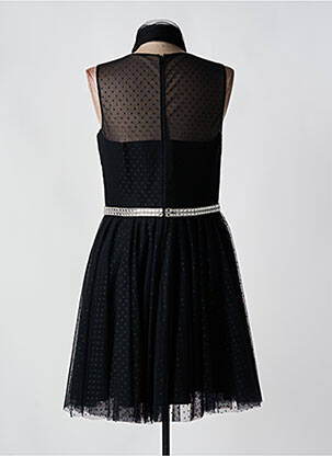 Rochie midi fără mâneci fără mâneci negru FASHION NEW YORK femeie