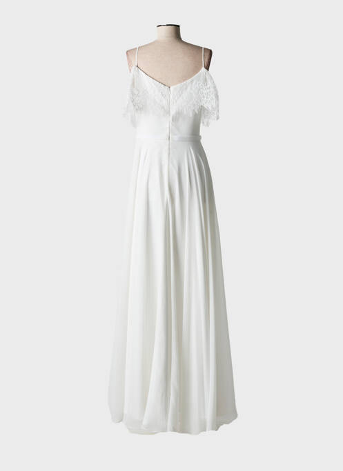 Rochie lungă alb FASHION NEW YORK femeie