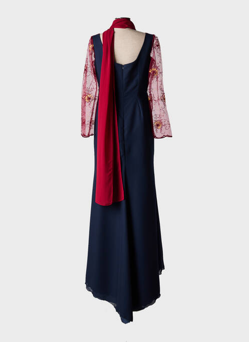 Rochie lungă albastru CEREMONIE femeie