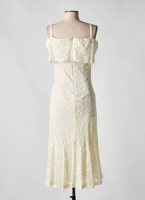 Rochie midi bej NINA LOO femeie