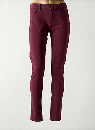 Pantalon slim conic violet ESPRIT femeie