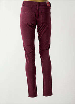 Pantalon slim conic violet ESPRIT femeie
