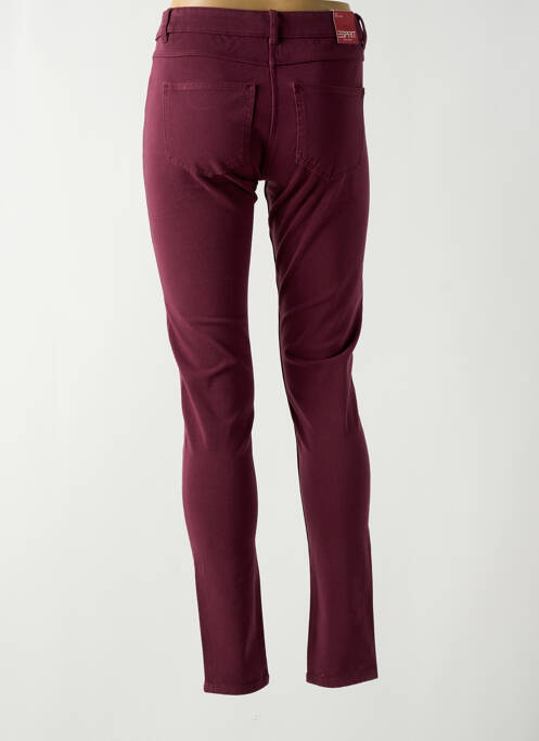 Pantalon slim violet ESPRIT femeie