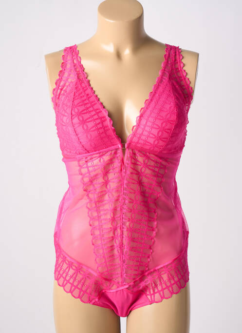 Body de lenjerie roz MEY femeie