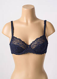 Sutien broderie sutien cupe întregi cu decolteu înalt albastru MARIE JO femme