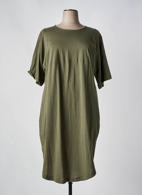 Rochie midi verde MAT. femeie