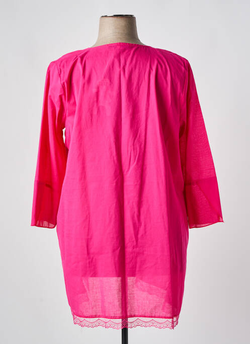 Tunică mâneci lungi roz FRANCK ANNA femeie