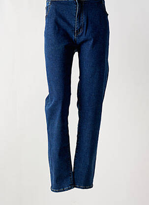 Blugi cu croială slim albastru G-SMACK femeie