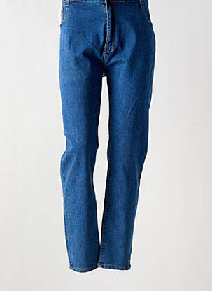 Blugi cu croială dreaptă albastru G-SMACK femeie