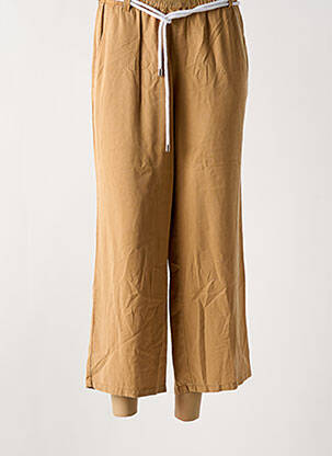 Pantalon larg maro STARK femeie