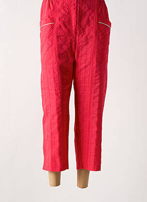 Pantalon trei sferturi roz GRIFFON femeie