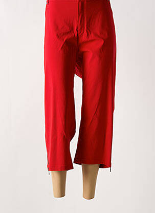 Pantalon trei sferturi roșu CISO femeie