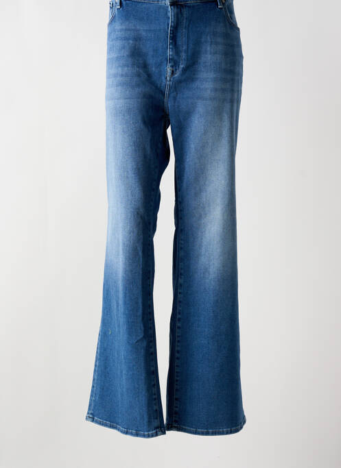 Blugi cu croială evazată albastru ONLY CARMAKOMA femeie