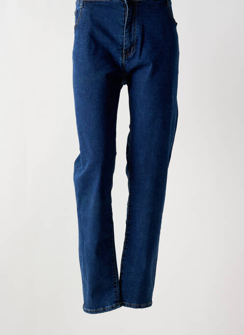 Blugi cu croială slim albastru G-SMACK femeie