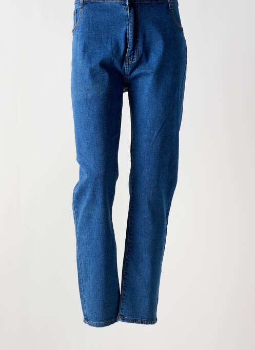 Blugi cu croială dreaptă albastru G-SMACK femeie