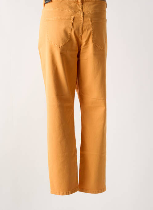 Blugi cu croială dreaptă galben CISO femeie